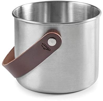 LACOR 65614 65614-Cubitera Inoxidable, 14 cm, Acero 18/10, 1'5 L Moon Inox