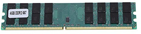 Tonysa DDR2 4GB Grande Capacità Memoria RAM 240PIN PC2-5300 667MHz Modulo di Memoria Ad Alta Frequenza per Computer Desktop