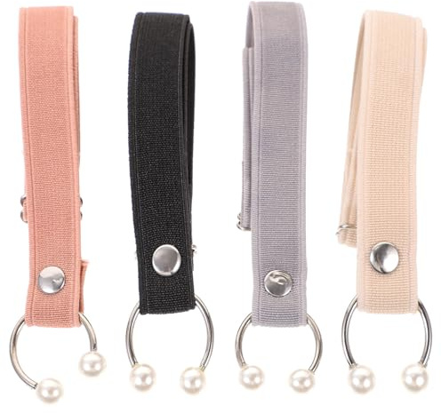 Healifty Verstellbarer Schuhriemen Für Damen Pumps Anti-Lose Schnürsenkel Elastisch Abnehmbar High Heel Band Rutschfest 37X1.5X0.1 Cm