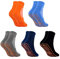 Merclix 5 Paia Calze Antiscivolo Uomo, Calzini Antiscivolo Uomo per Sport, Pilates, Danza, Ginnastica, Balletto
