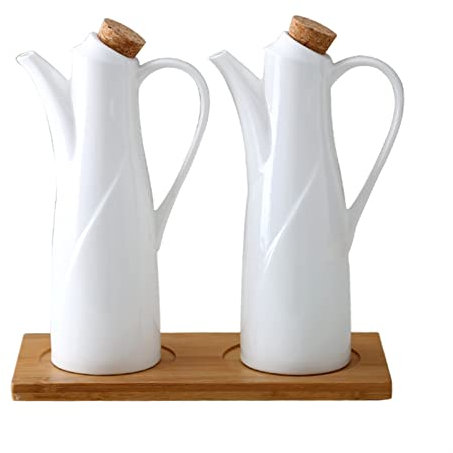 Cuisine Cuisson Céramique Salt Pepper Huile Bouteille Ensemble Japan Style Style Porcelaine Olive Soy Soyinging Home Huile Vinaigre Bouteilles Cuisine Outils de cuisson Bouteilles d'huile de Cuisson