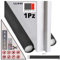 LogicaShop ® DRAFTS Boudin de porte blindée entrée, joint isolant portes et fenêtres anti-bouffées d'air et enlèvements, Universel, noir (dessous de porte, 1 pz)