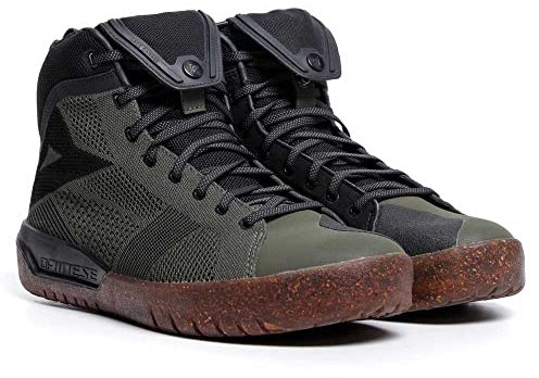 Dainese Metractive Air Shoes, Stivali da Motocicletta Uomo, Grape-Leaf/Nero/Gomma Naturale, 43 EU
