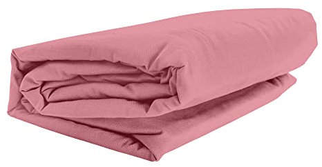 GMD Living Mr. Sandman Spannbettlaken Full ELASTAN, Farbe:043-mattrose, Größe:180-200 x 200-220 cm