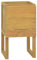 Badkommode, Badschrank, vielseitig einsetzbares Badregal Badezimmerschrank aus Holz, 45x45x75 cm Massivholz Teak