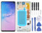 Écran LCD Tactile de téléphone Portable Écran LCD TFT pour Samsung Galaxy S10 SM-G973 Digitizer Un Assemblage Complet avec Cadre, sans Support d'identification d'empreintes digitales