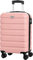 AnyZip Handgepäck Koffer Rosa(10 Jahre VIP-Service) Koffer klein 8 Rollen leicht, Koffer handgepäck PC+ABS mit TSA-Schloss（M, Rosa）