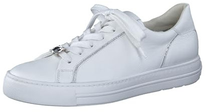 Paul Green Damen SUPER Soft Pauls, Frauen Low-Top Sneaker,Strassenschuhe,Sportschuhe,Freizeitschuhe,Turnschuhe,Laufschuhe,Weiß (White),40 EU / 6.5 UK