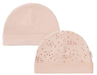 Noppies Unisex Baby Hat Navar Reversible Allover Print Hut, Rose Smoke - P778, 0-3 Monate EU