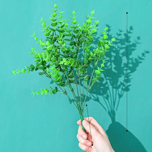 ZEYRU 7 Tenedores Flor De Eugali Planta Inmortal Pared Boda Jardinería Flores Decorativas-2 Piezas-Flores