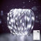 FFZZKJ Fairy Lights Battery Operated for Bedroom Indoor 3M 30LED Battery Powered Timer LED Lights Micro String Lights Copper Wire Fairy Light for Christmas Decorations Wedding Party, Cold White