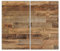 SMTDeco Herdabdeckplatte Ceranfeld Abdeckplatte Herdabdeckung Herdplatten Abdeckungen Induktionskochfeld 2 x 30x52 cm 2-tlg. Holz Natürlich Braun