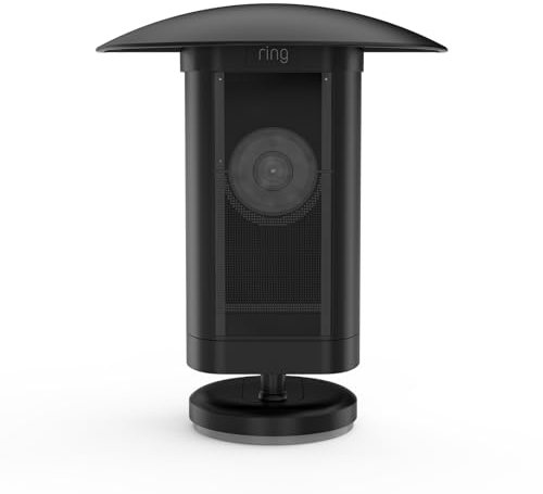 HOLACA Kamera-Regenschutz, Kamera-Sonnenschutz, Schutzhülle, Kamera Halterung für Rin g Außenkamera Pro Akku (Stick Up Cam Pro) (Black)