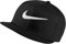 Nike Sportswear Pro Swoosh Snapback Cap Hat, Schwarz, M-L