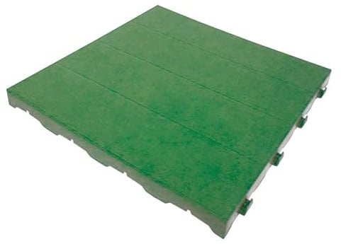 Bonussi Set 6 Piastrelle in Plastica da Esterno 40 x 40 cm