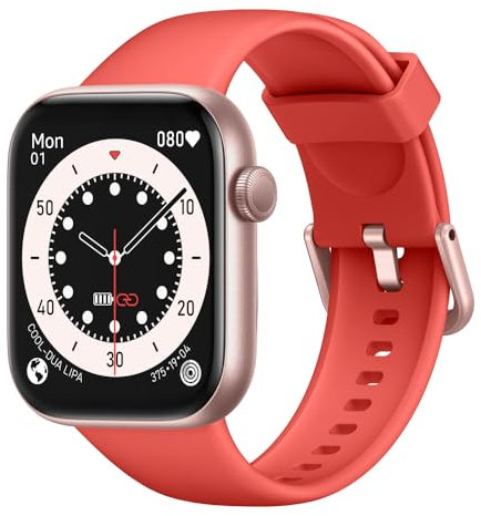 Smart Watch for Men Women Answer/Make Call, 1.85 Smartwatch, Fitness Watch with Heart Rate Blood Pressure Sleep Monitor, 140+Sports, IP68 Waterproof Step Counter Watch Compatible with Android IOS