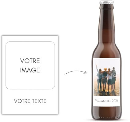 Etiquettes personnalisées bières | étiquette personnalisée | idée cadeau | mariage, baptême, anniversaire, témoin, retraite