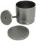 58 mm Kaffee-Blindstreuer, Dosierringe, Presse, Aluminiumlegierung, Anti-Fliegender Kaffeepulver-Picker, Kaffeezubereitungszubehör (Grau)