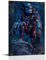 LOKJKOEQ Predator Is Catching Prey Poster Dekorative Malerei Leinwand Wandkunst Wohnzimmer Poster Schlafzimmer Malerei 08x12inch(20x30cm)