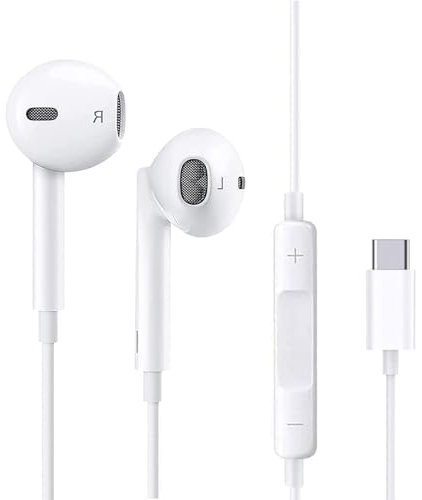 Cuffie USB C,Hi-Fi Stereo Auricolari USB C con filo,Auricolari Type C In Ear Con Microfono,Auricolari USB C per Samsung S23 Ultra A53/A54 S22/S21/S20,Google Pixel 7 6A,Huawei P30 pro/P40,OnePlus 11/10