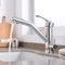 XJTNLB 3 Way Water Filter Tap Kitchen Drinking Taps Sink Mixer Chrome Single Lever 3 in 1 Kitchen Sink Tap