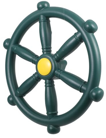 Milisten Piratenschiff Steuerrad Gartenspielgerät Kinderspielzeug Robust Pp Material Bunt Schaukelzubehör Ersatzlenkrad Für Kletterhaus Und Spielturm