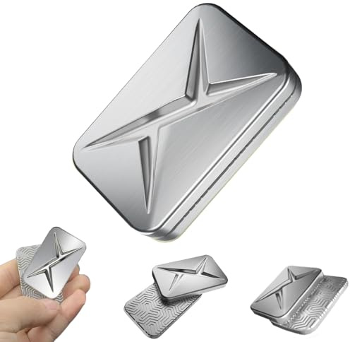 Vitoki Metall-Fidget-Slider mit All-Slide EDC Fidg for ADHS/ADS/Autismus | EDC Fidget Magnet Toys für den Schreibtisch im BüroVitok, magnetisches Fidget – stark, leise, wandelbar, für kurze Pausen