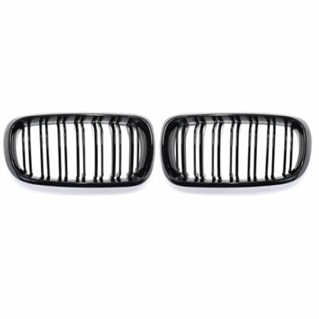 Kühlergrill Für X5 F15 Für X6 F16 X5M F85 X6M F86 2014-2017 Auto Glänzend Schwarz Grill Racing Grills Vorne 51712334708 Frontgrill