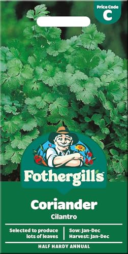Fothergill's Coriander Seeds 'Cilantro' for Planting UK - Sow All Year Round - Harvest All Year Round