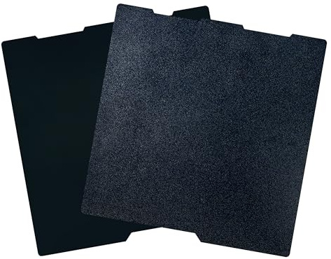 Druckplatte für Anycubic Kobra 3/Combo/ACE Pro, Kobra 3 Build Plate Kobra 3 Combo Build Plate 256x268 mm PEO PET Glatte Platte Doppelseitige Federstahl Plattform für Anycubic 3D Drucker