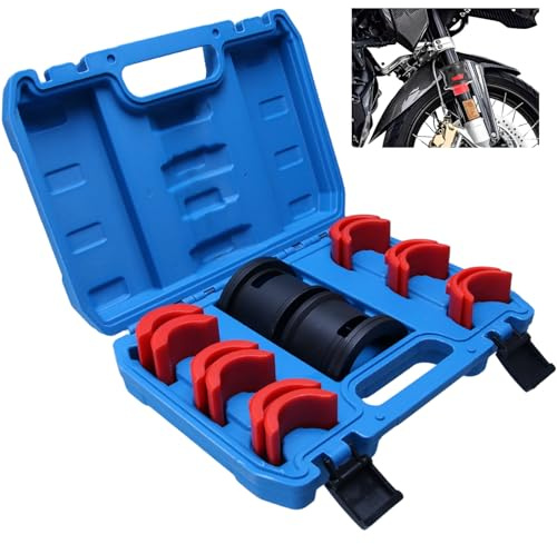 Gabeldichtungstreiber, Motorrad Gabel Werkzeug Gabelsimmerring Eintreiber 35mm, 36mm, 40mm, 41mm, 42mm, 43mm, 45mm,46 Mm, 47mm, 48mm, 49mm, 50mm