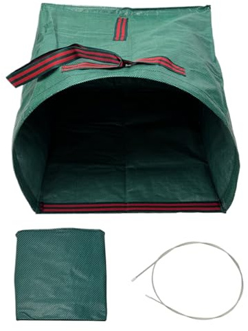 Sacs De Jardin Réutilisables – Conteneur À Déchets Robuste, Grand Collecteur De Déchets Pliable, Feuilles De Débris D' | Sac Poubelle Durable Pour Le Nettoyage Extérieur, Le Camping, Le Recyclage