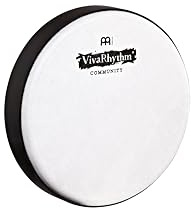 Meinl Percussion VivaRhythm Djembe Head - Kunststofffell für 10 Zoll Djemben - Durchmesser 25,4 cm - Vorgestimmt - Kunststoff, Weiß (VR-POH10-SH) | Fell für VivaRhythm Pop Off Djembe, Vorgestimmt, als Handtrommel spielbar, Durchmesser 10 Zoll, Kunststoff