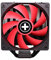 Xilence M704 AMD et Intel Ventilateur de processeur, 120mm PWM Ventilateur, 180W TDP, rouge/noir