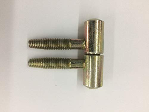 Cerniera tipo ANUBA AGB per porte e finestre in legno a 2 gambi MOD.118 AGB diametro cerniera mm.13 finitura Zincata tropicalizzata altezza 45 mm. pezzi 4