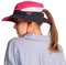 C.C HatsandScarf Exclusives Outdoor Sonnenhut UV-Schutz Faltbare Mesh breite Krempe Strand Sommer Hut (ST-2177) Türkis - rosa - Einheitsgröße