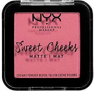 NYX PROFESSIONAL MAKEUP Sweet Cheeks Matte Blush, Rose & Play