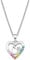Prinzessin Lillifee Kette mit Anhänger 925 Sterling Silber Mädchen Kinder Halsschmuck, mit Zirkonia synth., 35+3 cm, Silber, C, Kommt in Schmuck Geschenk Box, 2027878