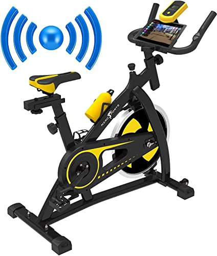 Nero Sports Bluetooth bike Aerobic Heimtrainer Indoor Cardio Fahrrad Pulsmesser Stufe