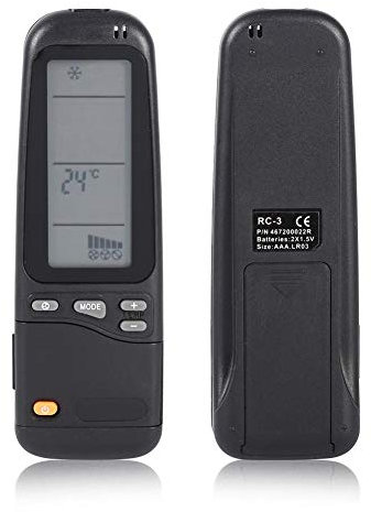 Wendry Control Remoto del Aire Acondicionado RC-3 RC-4 RC-5 RC-7 Controlador Universal de Repuesto para Airwell Emailair para Airwell Emailair para Daewoo Air Conditioner para York