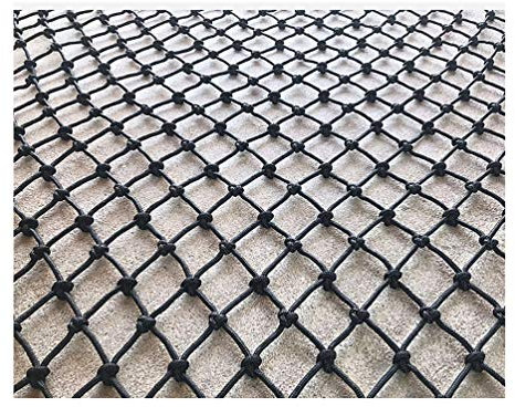 XCYYBB Filet Sécurité Filet De Protection Extérieure,Filet De Prévention des Chutes Four Enfants,Filet De Corde Tissé Filet À Grimper Décoratif-Noir 3x6m(10x 20ft)