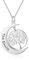 jewel Collana Personalizzato Albero Della Vita Ciondoli con 1-6 Nome Incisione Collana Donna Madre Figlia Famiglia Regalo per la Festa Della Mamma Compleanno (Argento 2)