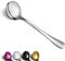 Berglander Cuillère à Soupe 6 Pièces, Couverts Cuillère Ronde En Acier Inoxydable, Cuillère À Soupe Brillante Classique,Ensemble De Cuillère De Table Lavable Au Lave-vaisselle.