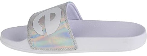 Levi's June L S, Flat Sandal Claquettes - Femme - Argenté - 36 EU