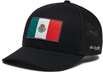 Columbia Unisex Adult PFG Fish Flag Mesh Ball Cap