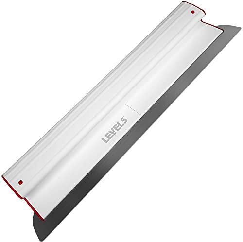 LEVEL5 61 cm (24 Zoll) Composite Skimming-Klinge | Präzision 0,3 mm deutscher Edelstahl-Klingeneinsatz (austauschbar), ergonomisches Polymer-Klingenprofil | 4-924C