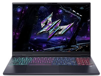 Acer Predator Helios Neo 16S AI | Gaming Laptop | Core Ultra 9 | RTX 5060 | 16 2,5K OLED 240Hz | Core Ultra 9 275HX | RTX 5060 8GB | 32GB RAM | 1TB SSD | Windows 11 Home | QWERTZ