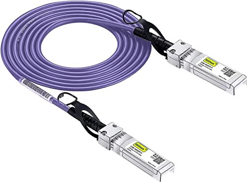 10G SFP+ DAC Cable - Twinax SFP Cable for Cisco SFP-H10GB-CU2M, Ubiquiti UniFi, D-Link, Supermicro, Netgear, Mikrotik, Fortinet, 2-Meter(6.6ft), Very Peri
