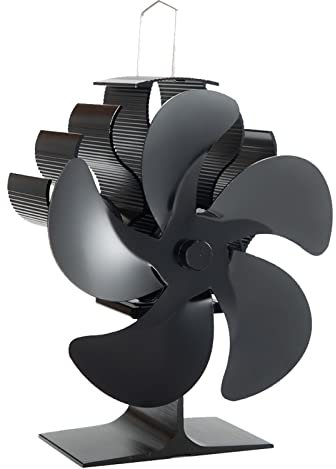 Luckxing Ventole per Piano Cottura alimentate a Caldo,Ventilatore per Stufa a Pellet per Uso Domestico | Ventilatori termoelettrici per stufe a Legna per stufe a Legna, a Legna, a Pellet, Risparmio