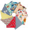 Craftido -24 Optionen- 100% Baumwolle Quiltingstoff Bündel 10pcs Fat Quarters 18x21 (46x53cm) -Mittleres Gewicht 5.2oz- für Quilting, Nähen Projekt, Patchwork, DIY Handwerk - Japanese Style